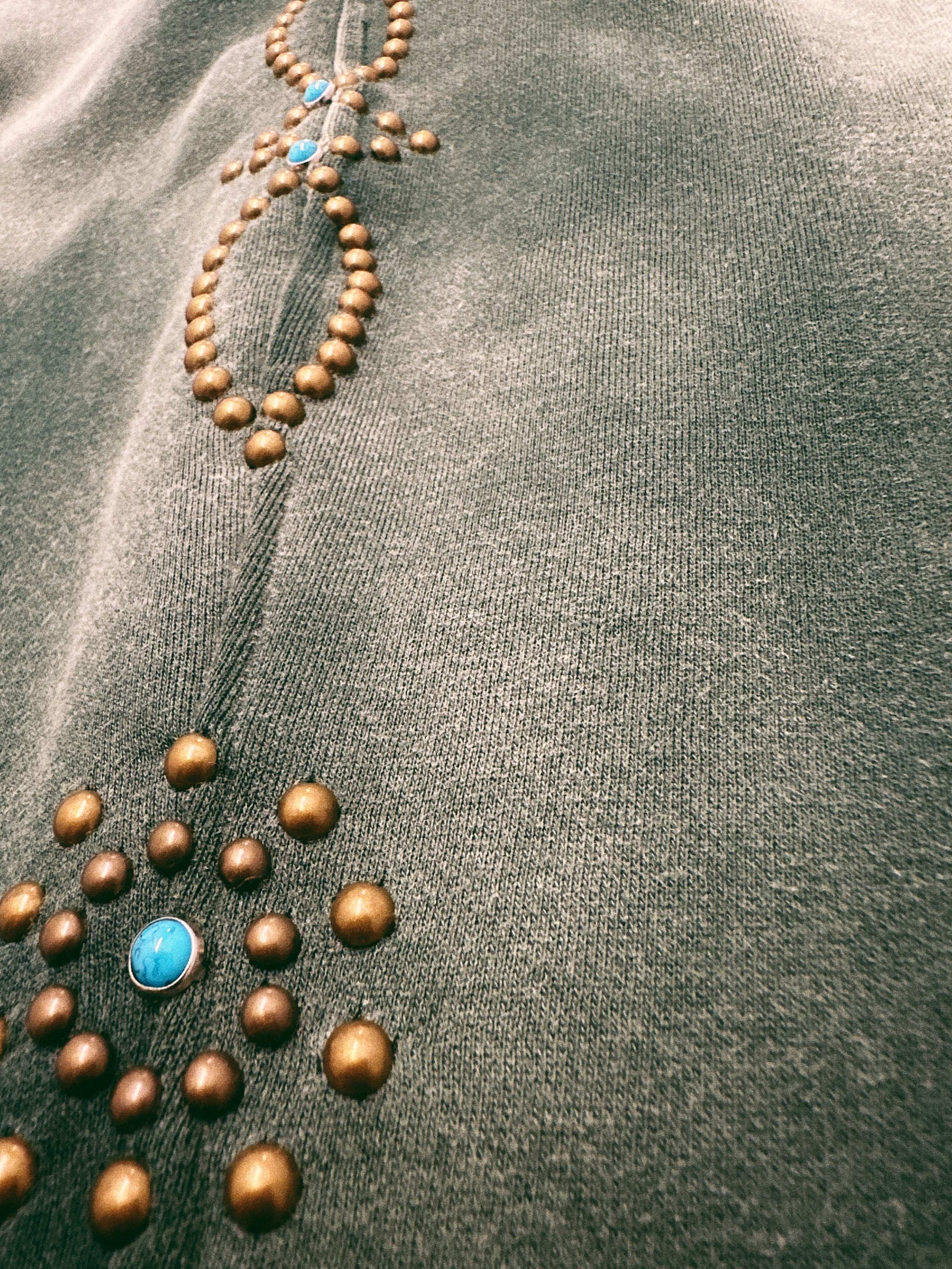 Jasper Studded Flared SweatPant